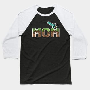 Mom Lover Video Game Gift For Women Mother day Baseball T-Shirt